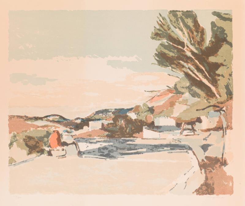 Landskap från Rhodos