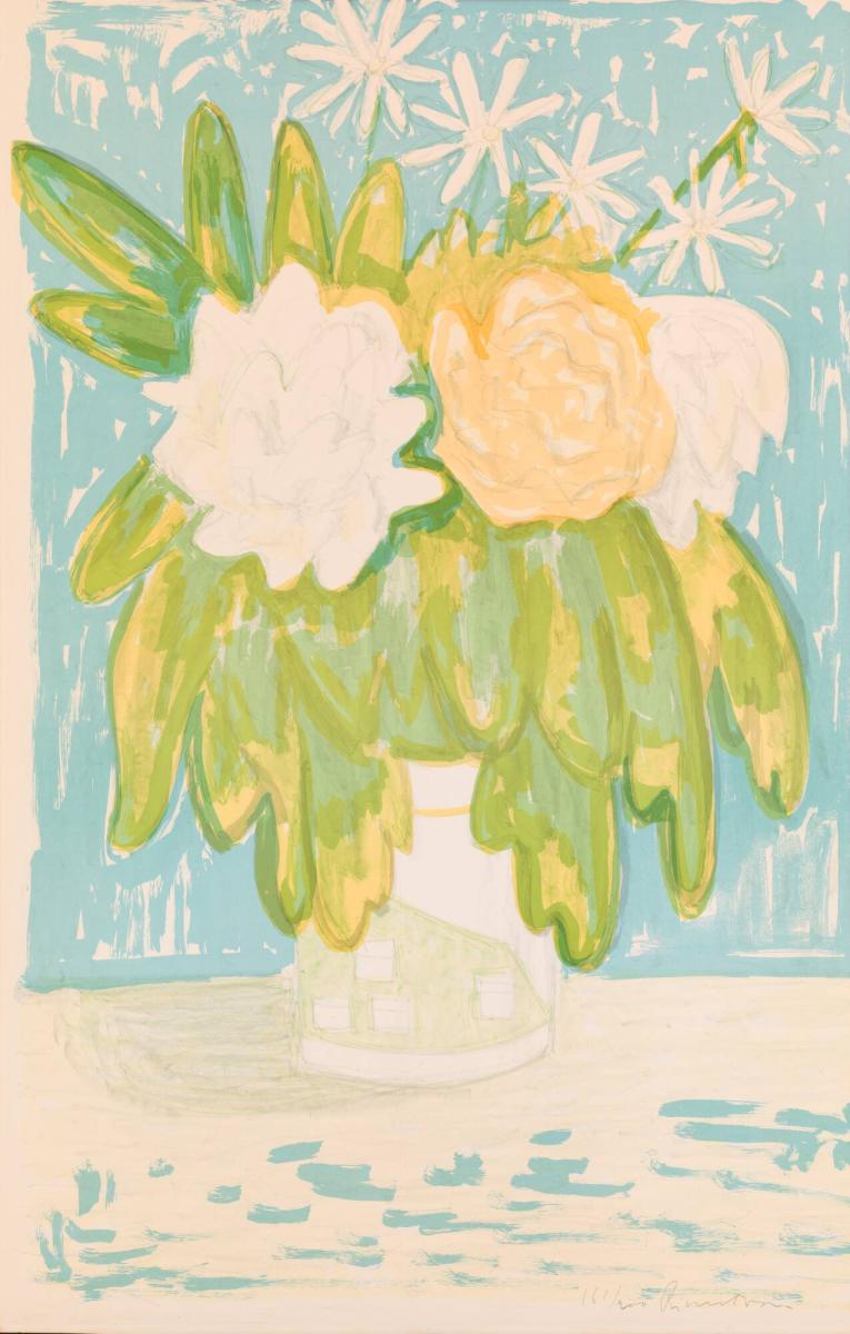 Blommor i vas