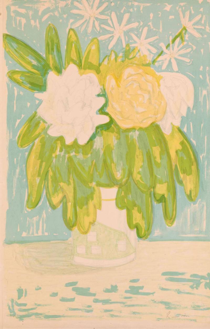 Blommor i vas