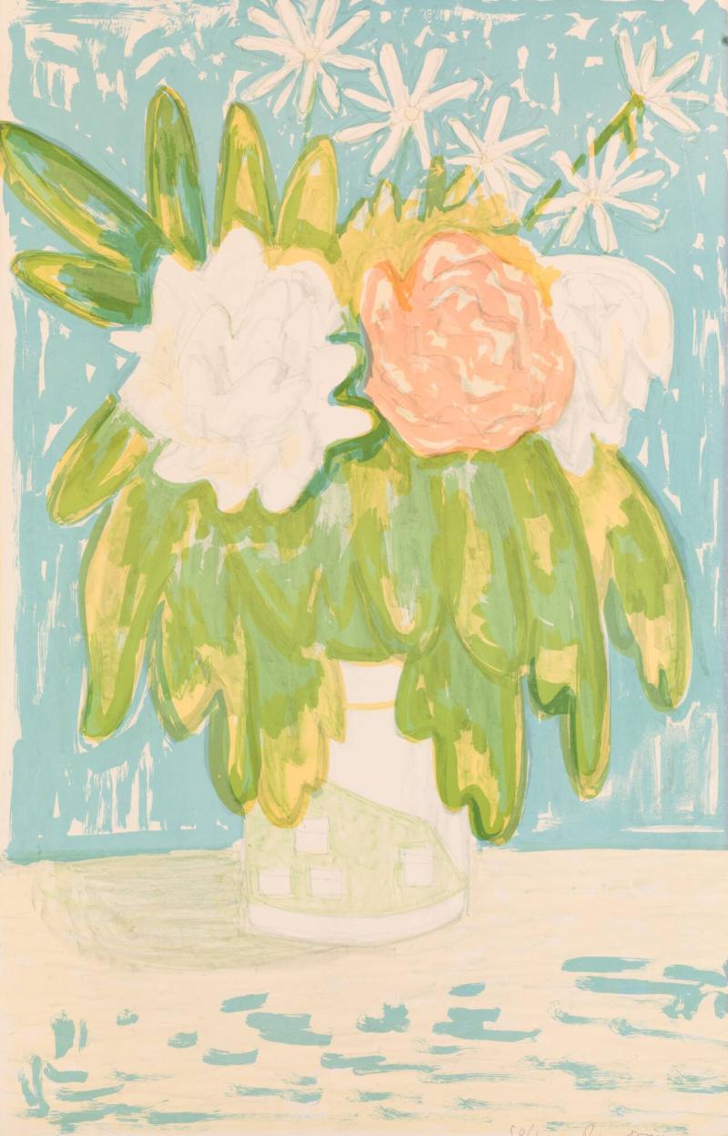 Blommor i vas