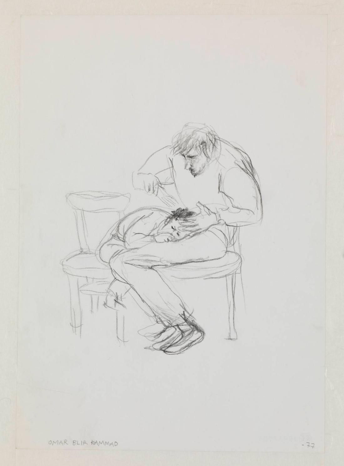 Omar blir kammad
