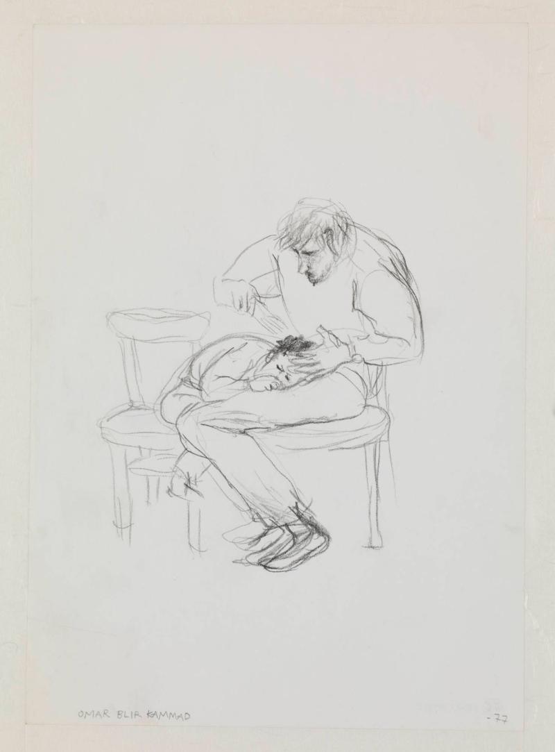 Omar blir kammad