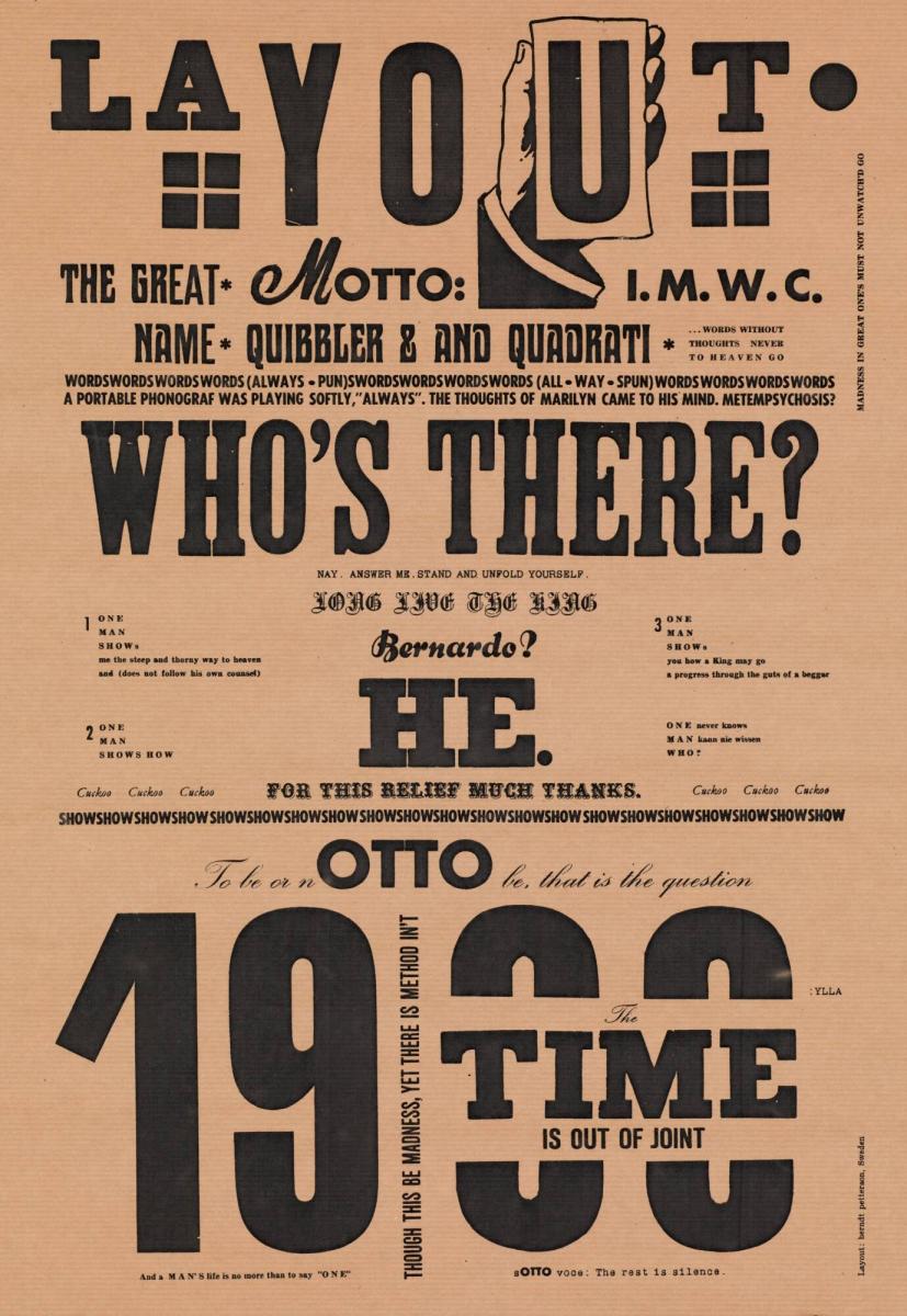 Layout. Who´s there