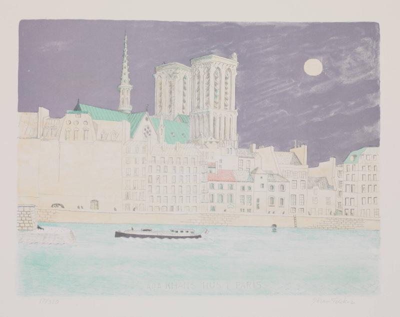 Aga Kahns hus i Paris. FfGK 1984