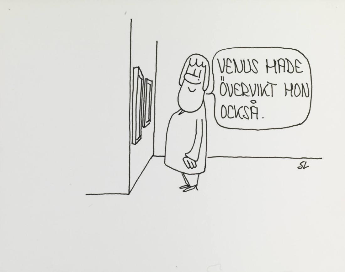 Venus hade övervikt hon också