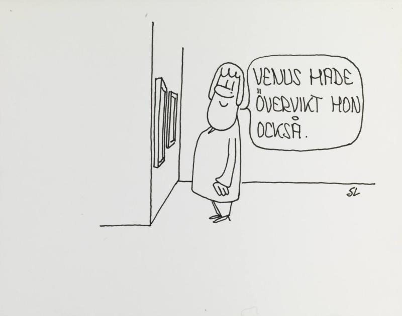 Venus hade övervikt hon också
