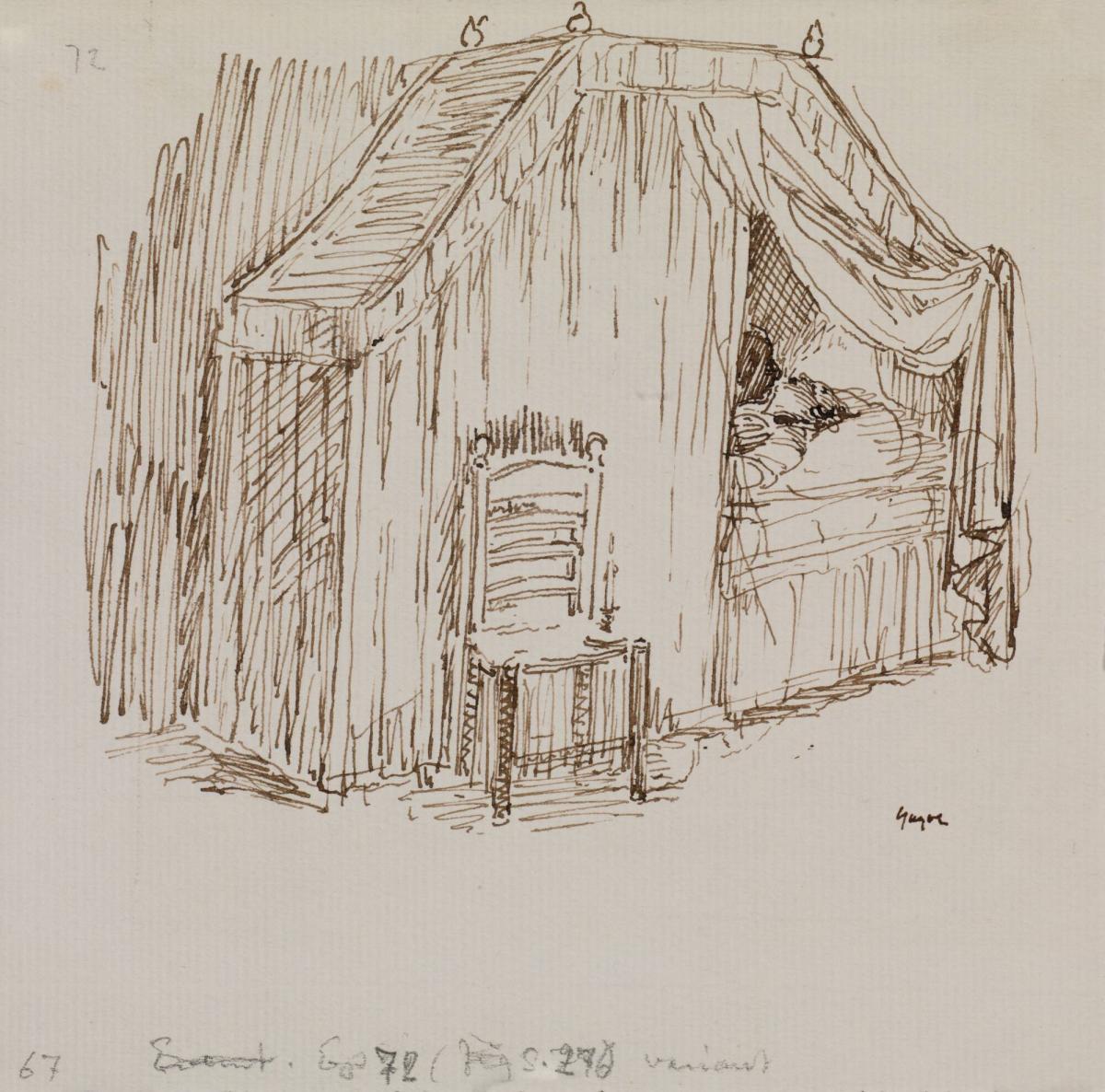 Illustration till Fredmans Epistlar, nummer 72