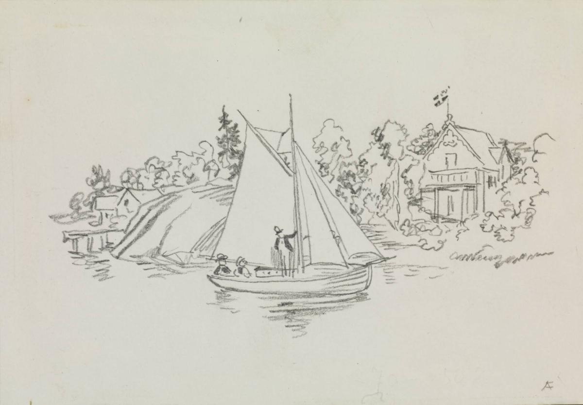 Kuttern i skärgården