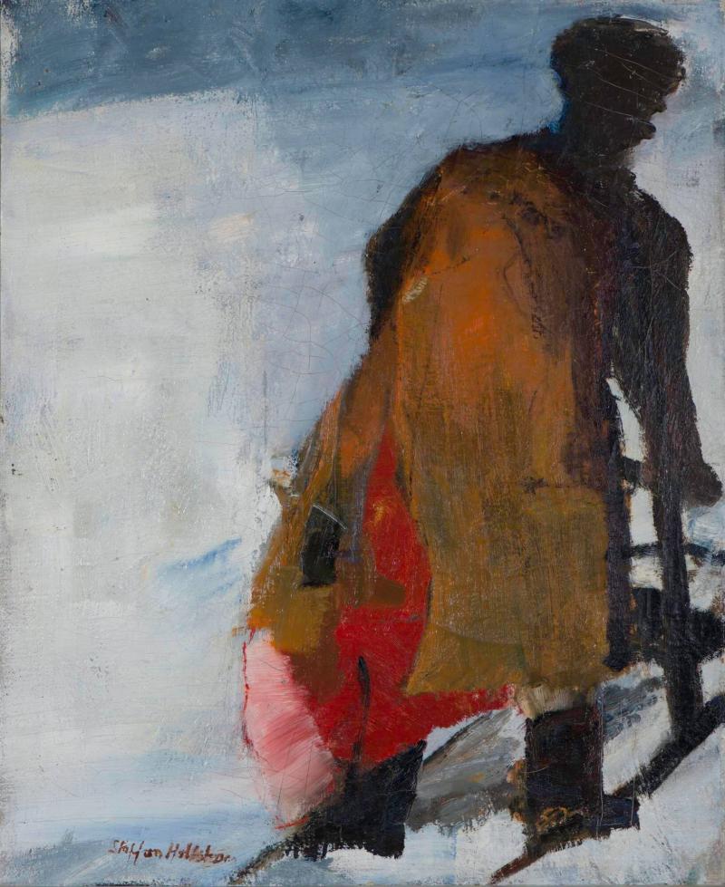 Figur med sparkstötting
