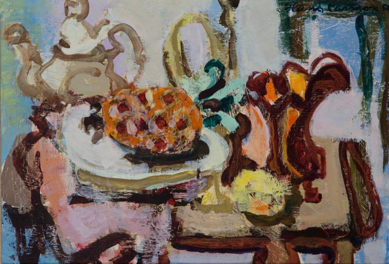 Nature morte med ananas