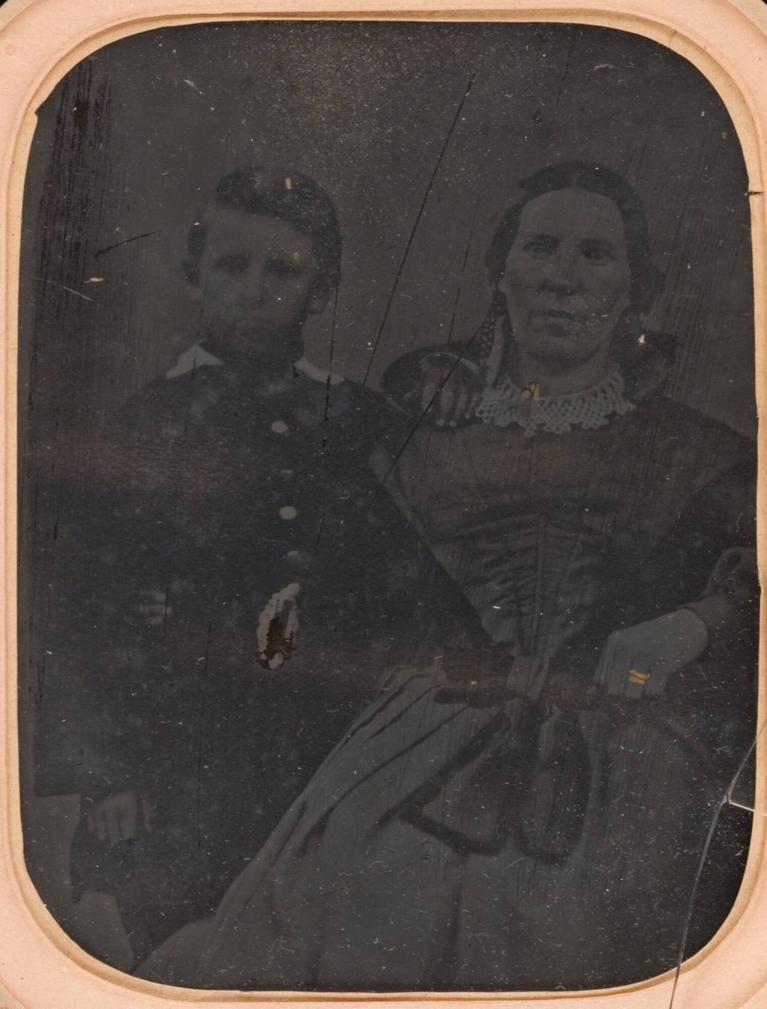Carl Fehrman och mor
