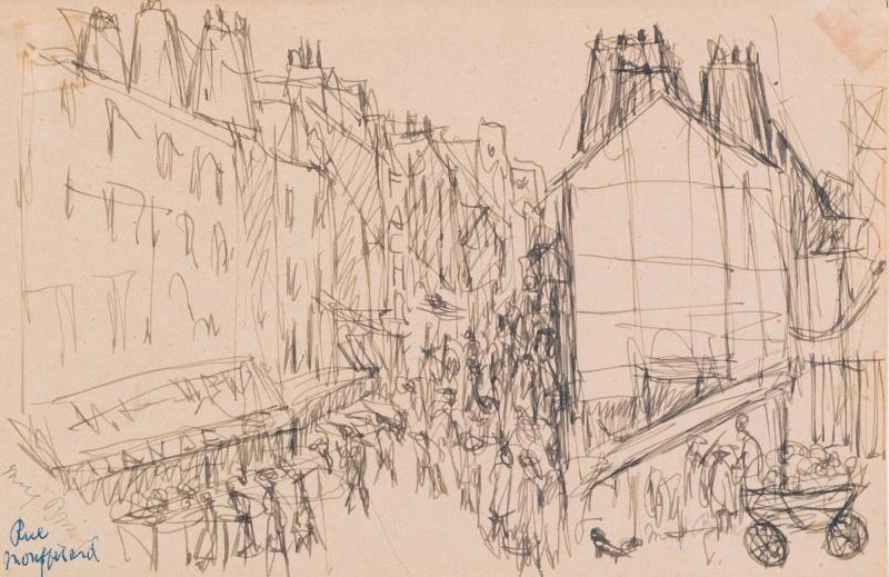 Rue Mouffetard i Paris