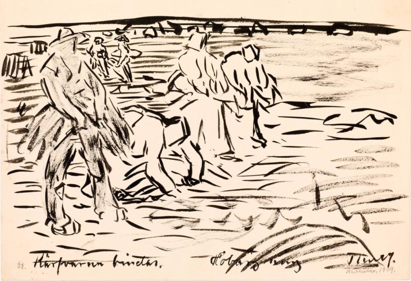 Kärvarna bindes. Minnesbild