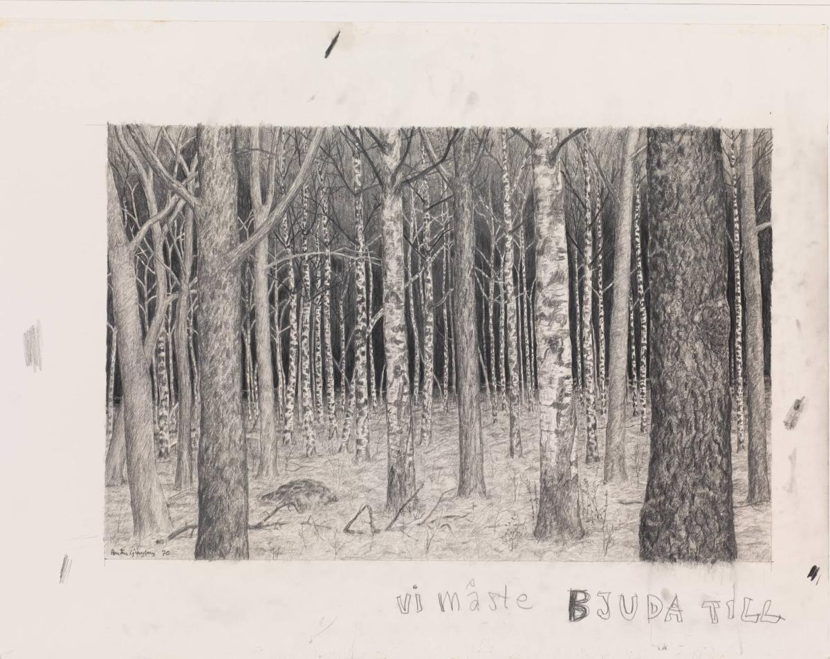 Björkskog 1970. 'Vi måste bjuda till'.