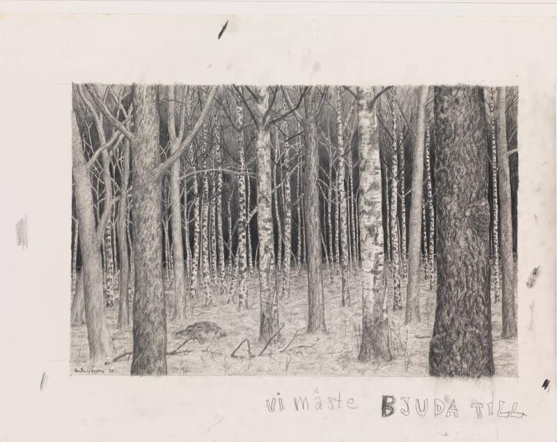 Björkskog 1970. 'Vi måste bjuda till'.