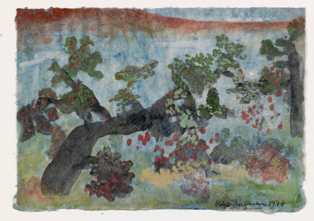 Blommande fruktträd
