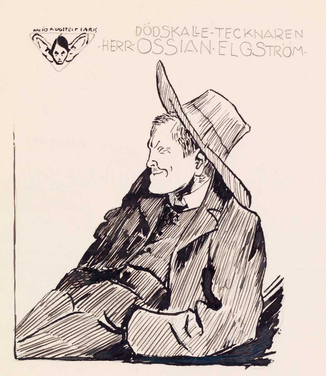 Dödskalletecknaren Ossian Elgström