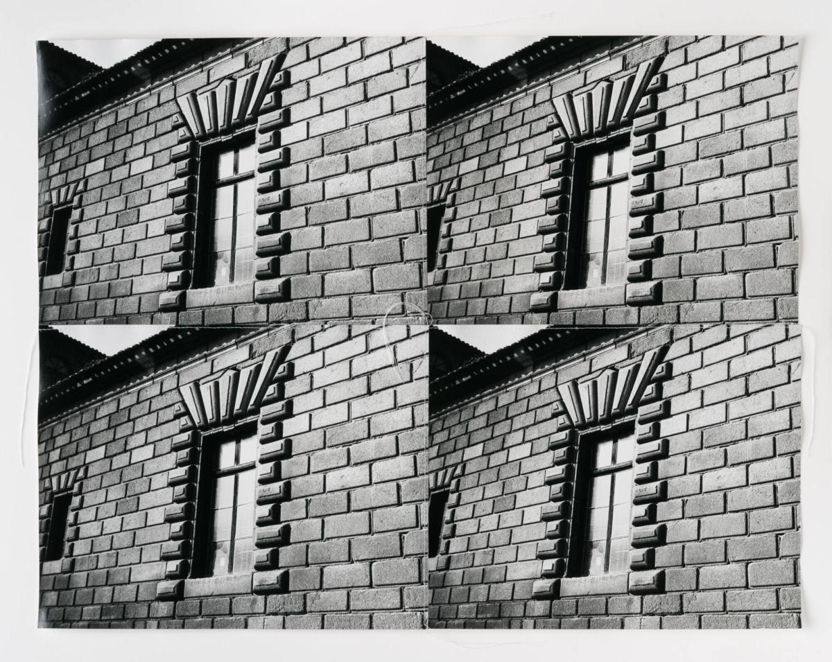 Window of Brick Building