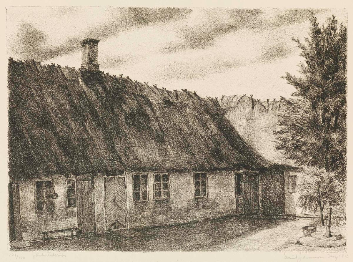 Gårdsinteriör, Ven