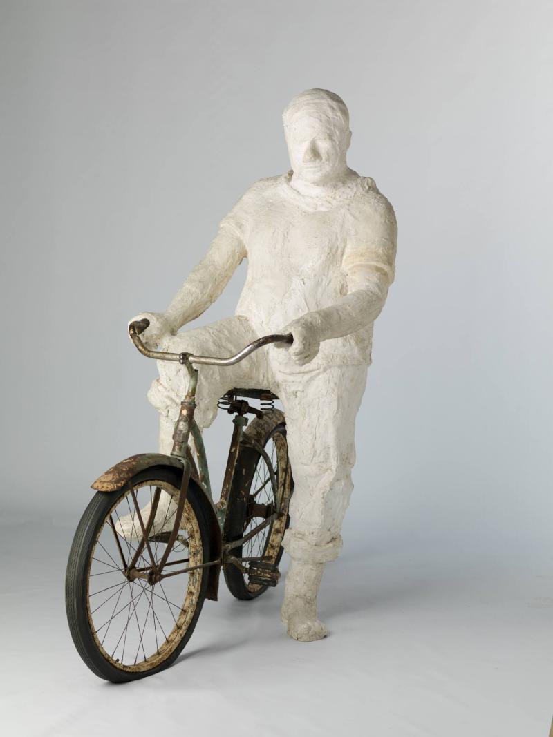 Man on a Bicycle