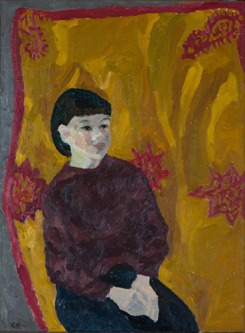 Figur mot gult