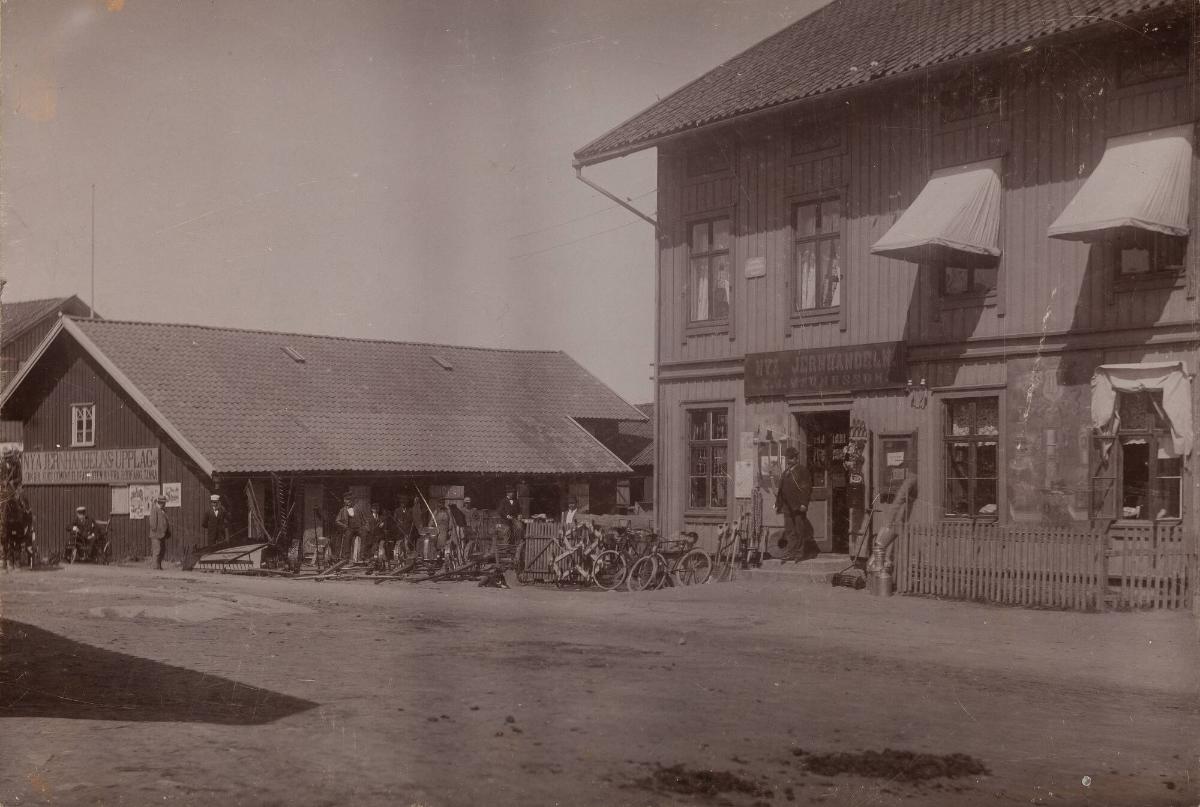 Nya Järnhandeln -exteriör, Grästorp