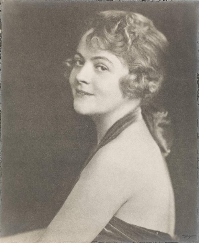 Skådespelerskan Karin Molander. Stockholm