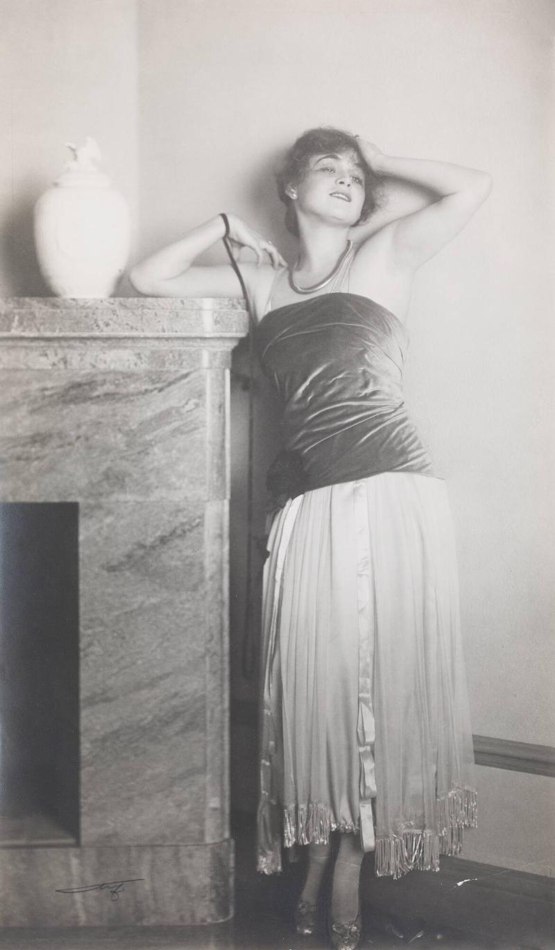 Porträtt av filmskådespelerskan Helena Gammeltoft. Stockholm