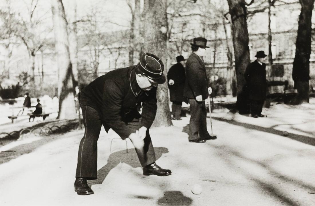 A player of croquet