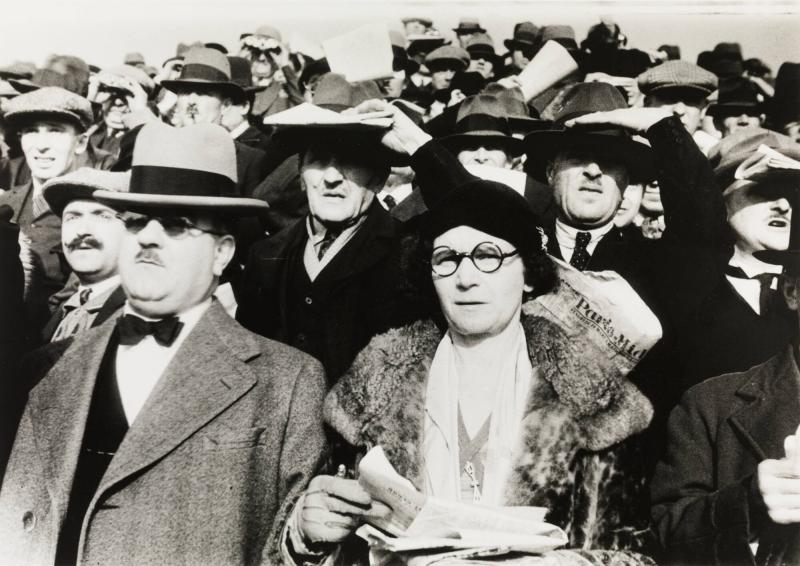 At the races, (Paris 1934?)