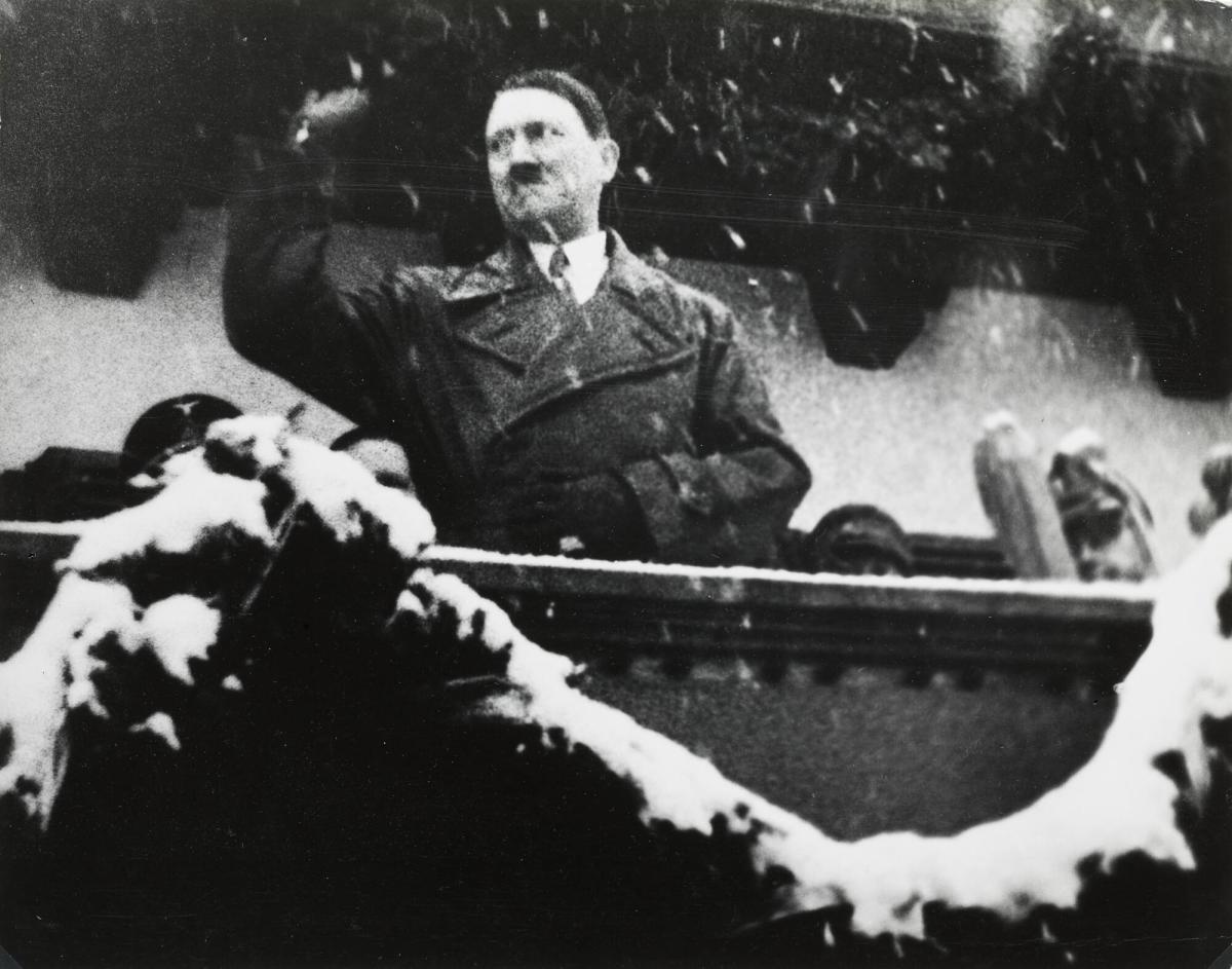 Hitler aux jeux olympiques d'Hiver à Garmisch-Partenkirchen