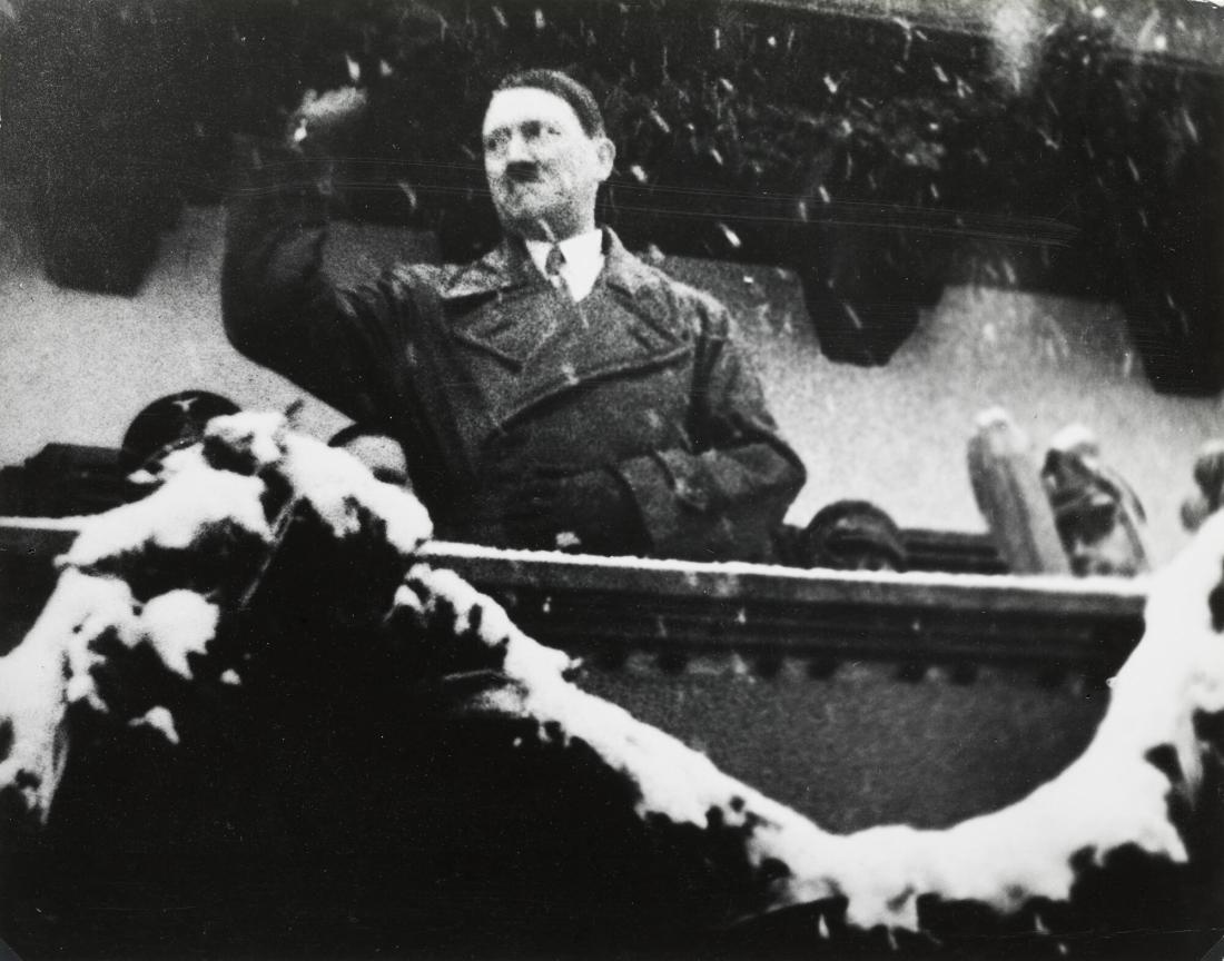 Hitler aux jeux olympiques d'Hiver à Garmisch-Partenkirchen