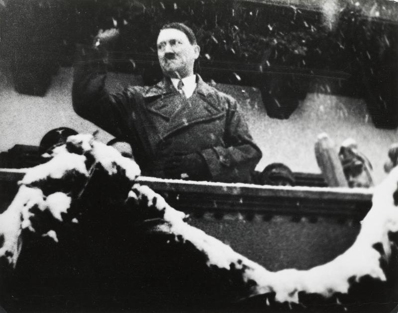Hitler aux jeux olympiques d'Hiver à Garmisch-Partenkirchen