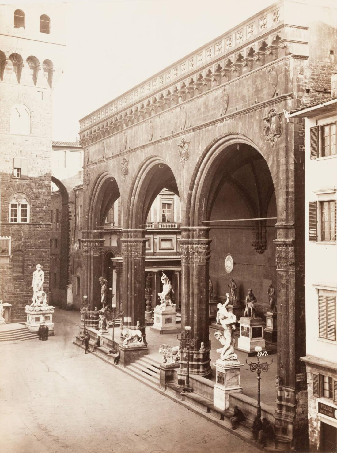 Loggia dei Lanzi i Firenze