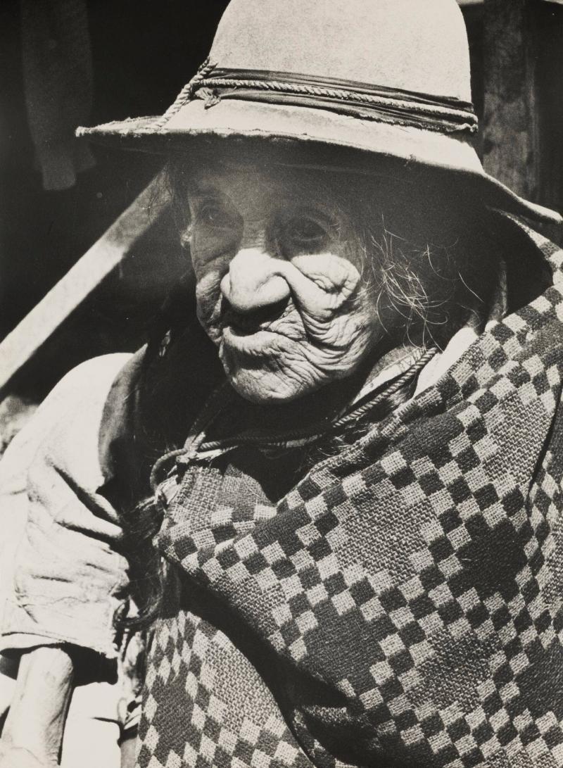 Peru. Kvinna i Cuzco