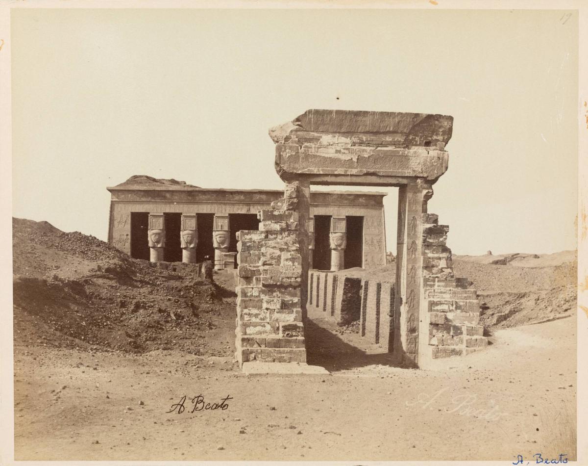 Hathortemplet, Dendera, Egypten