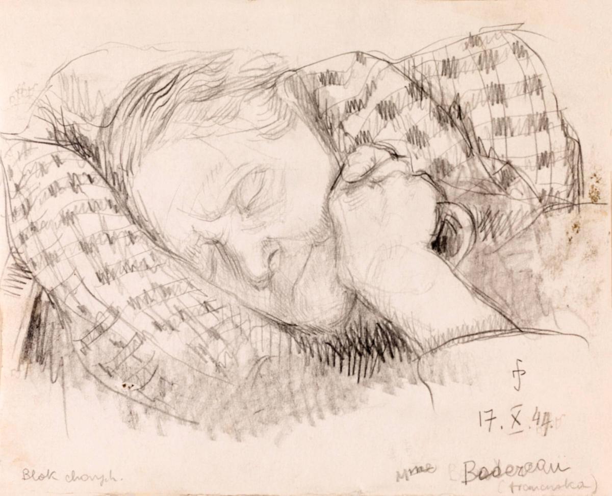 Madame Bodereau, sjuk fransk kvinna