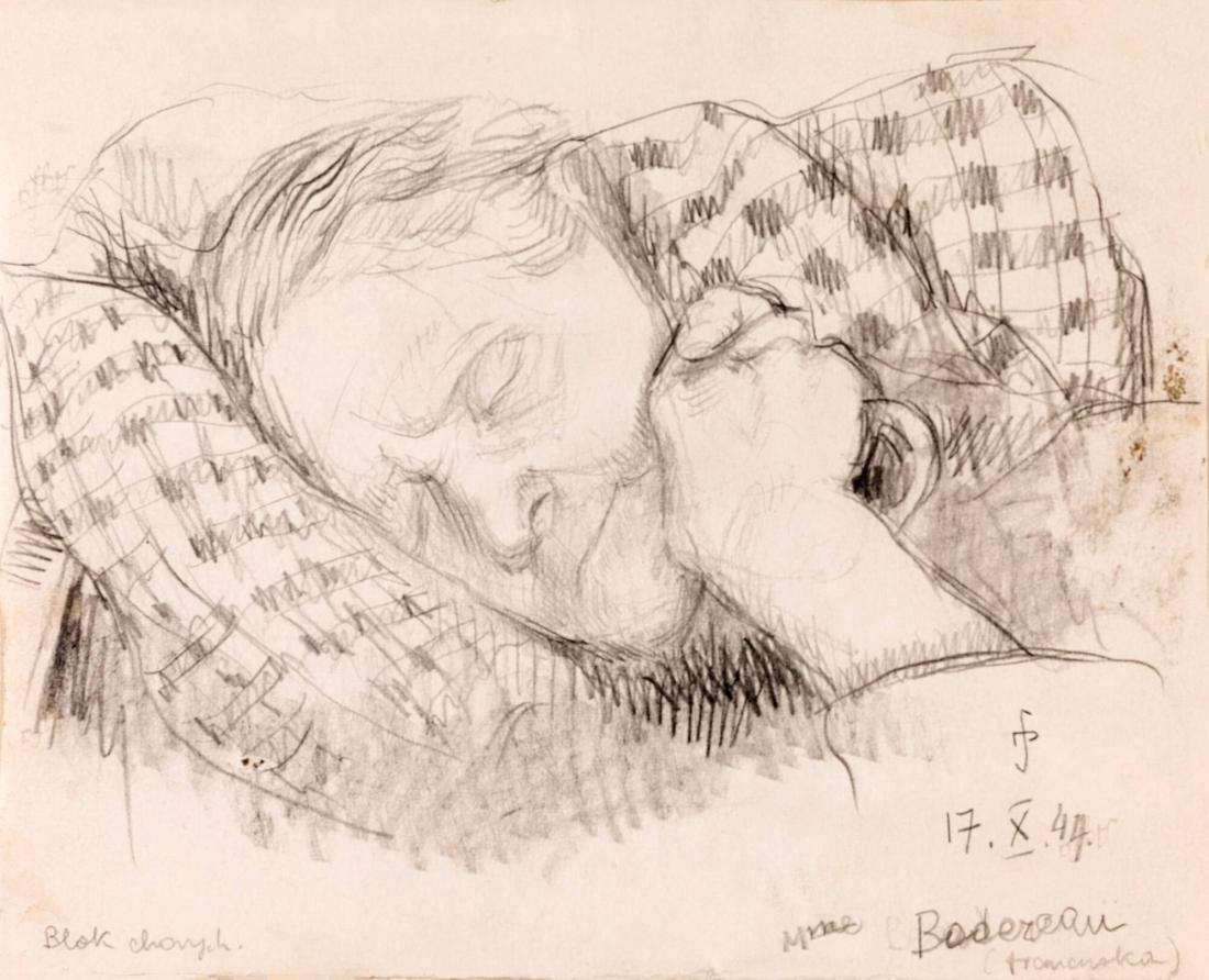 Madame Bodereau, sjuk fransk kvinna