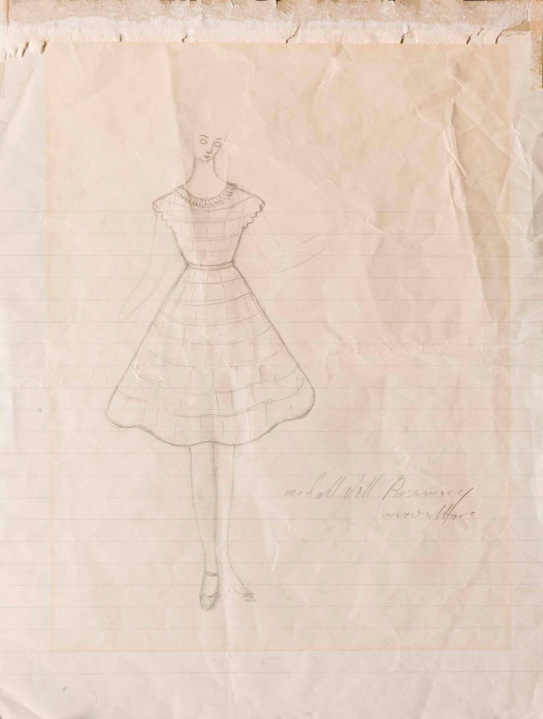 Klänningsmodell till Rosemary