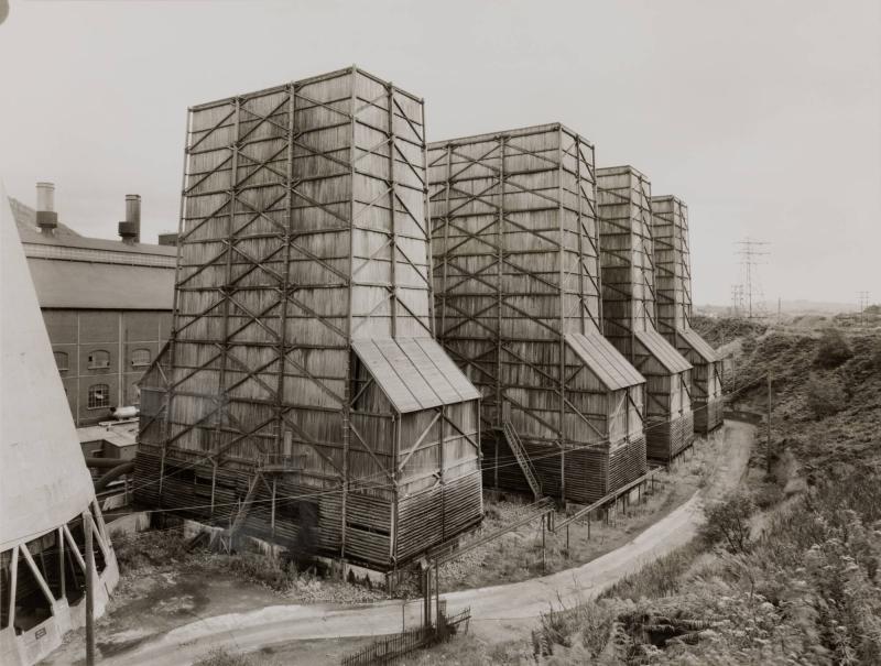 Kühltürme, Kraftwerk Bargoed, Südwales