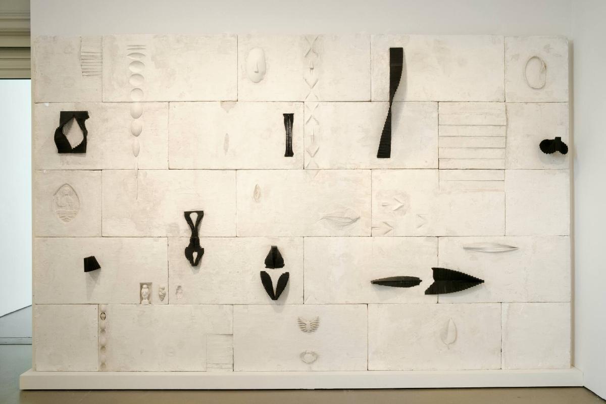 Skiss till katakombvägg