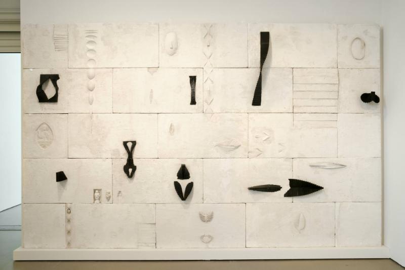 Skiss till katakombvägg