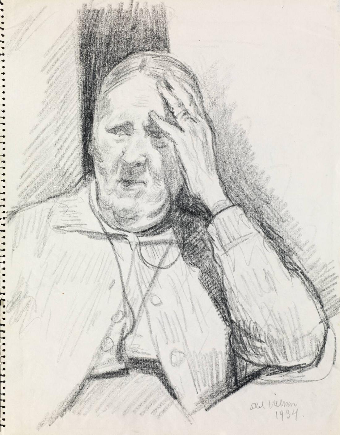 Stude av äldre kvinna