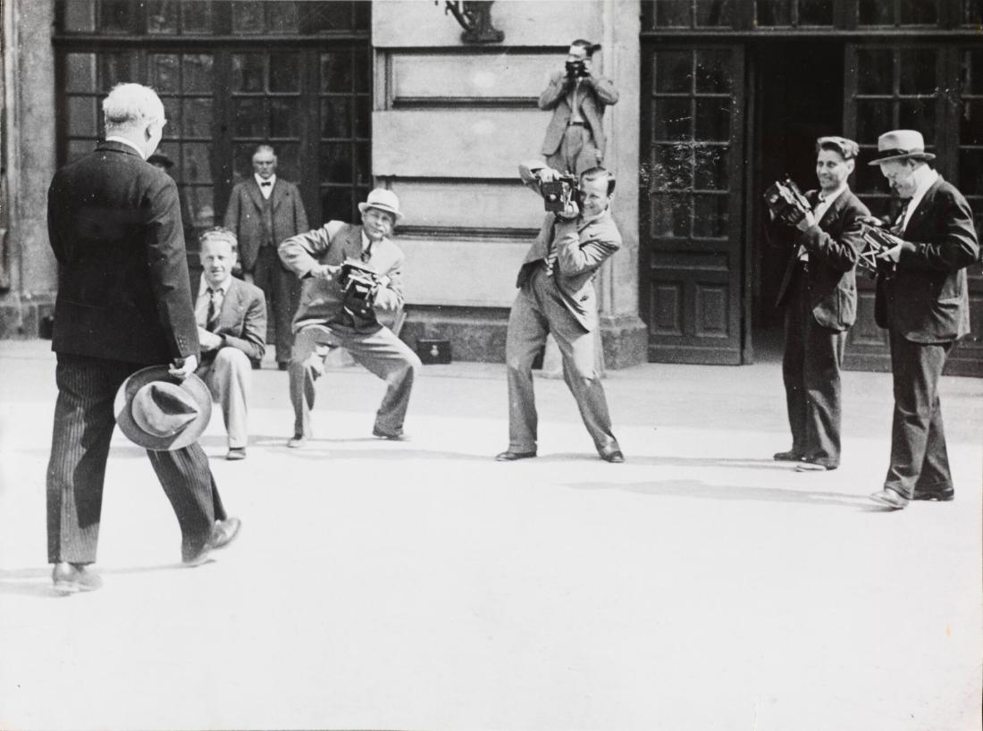 Statsminister Per Albin Hansson efter den socialdemokratiska regeringens avgång i juni 1936
