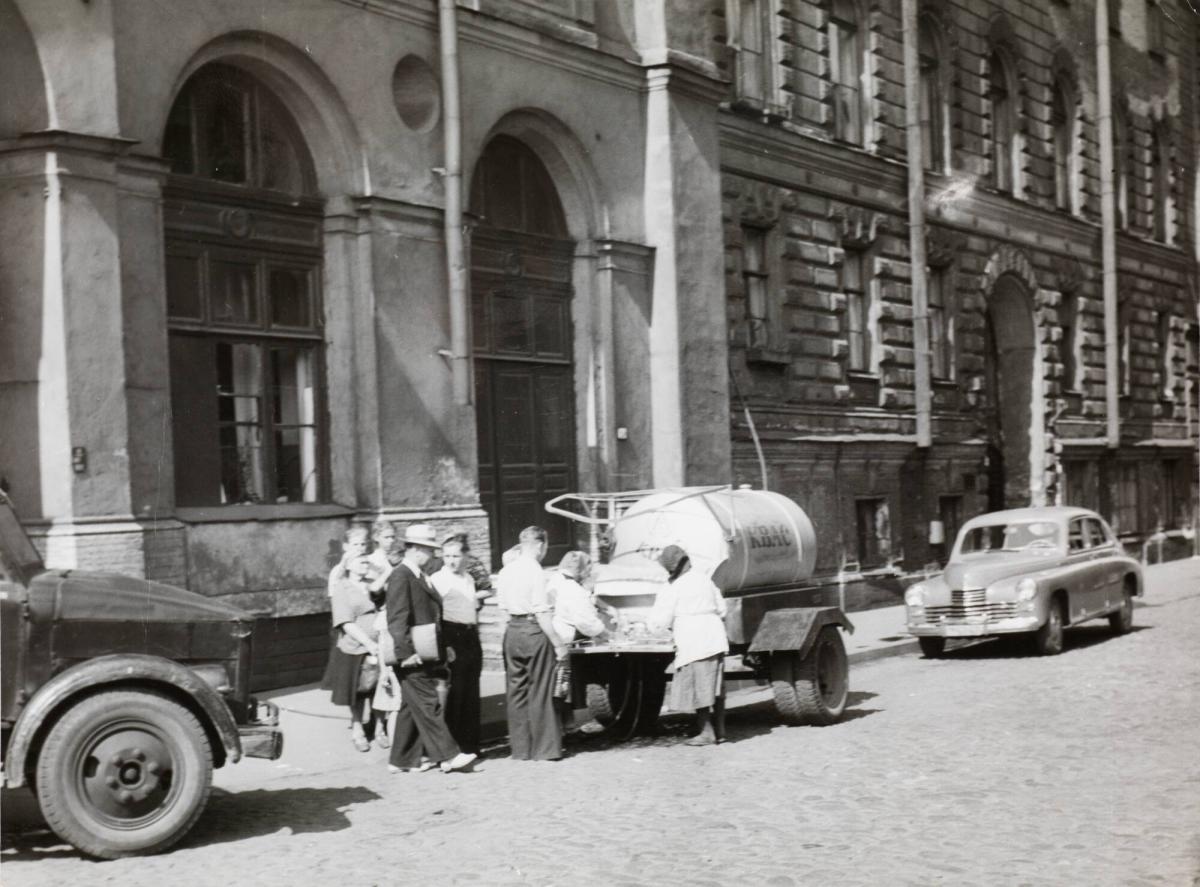 Svagdricksförsäljning i Leningrad