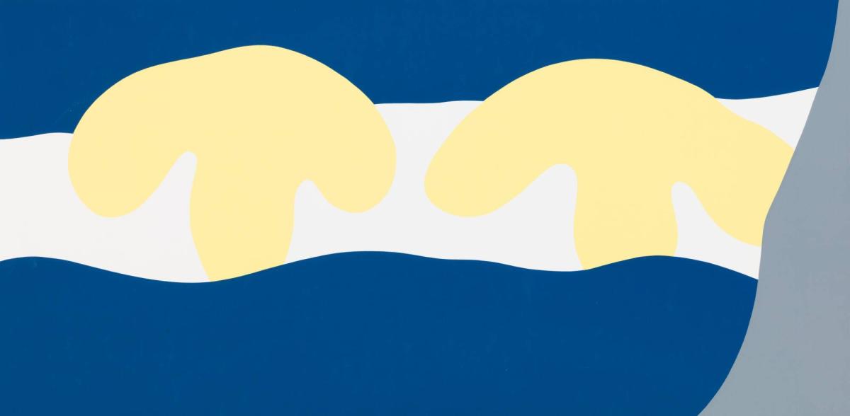Peinture murale 'Aubette' - gouache. 1926 ur portföljen Arp