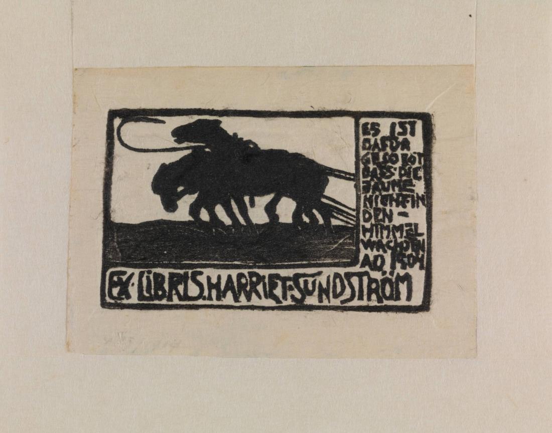 Exlibris Harriet Sundström