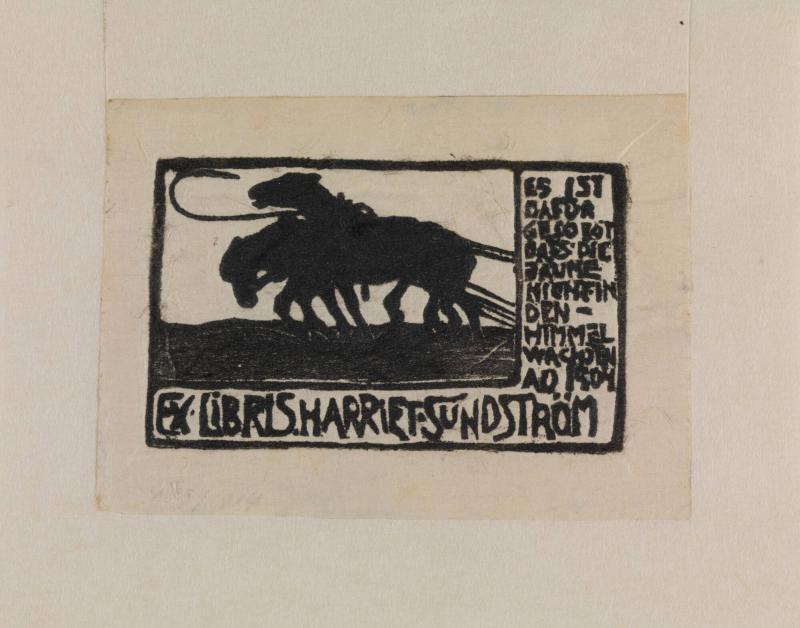 Exlibris Harriet Sundström
