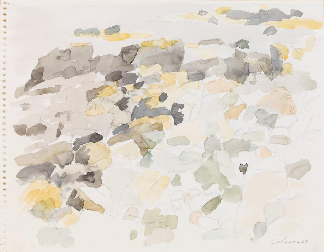 Gula och gråa klippor