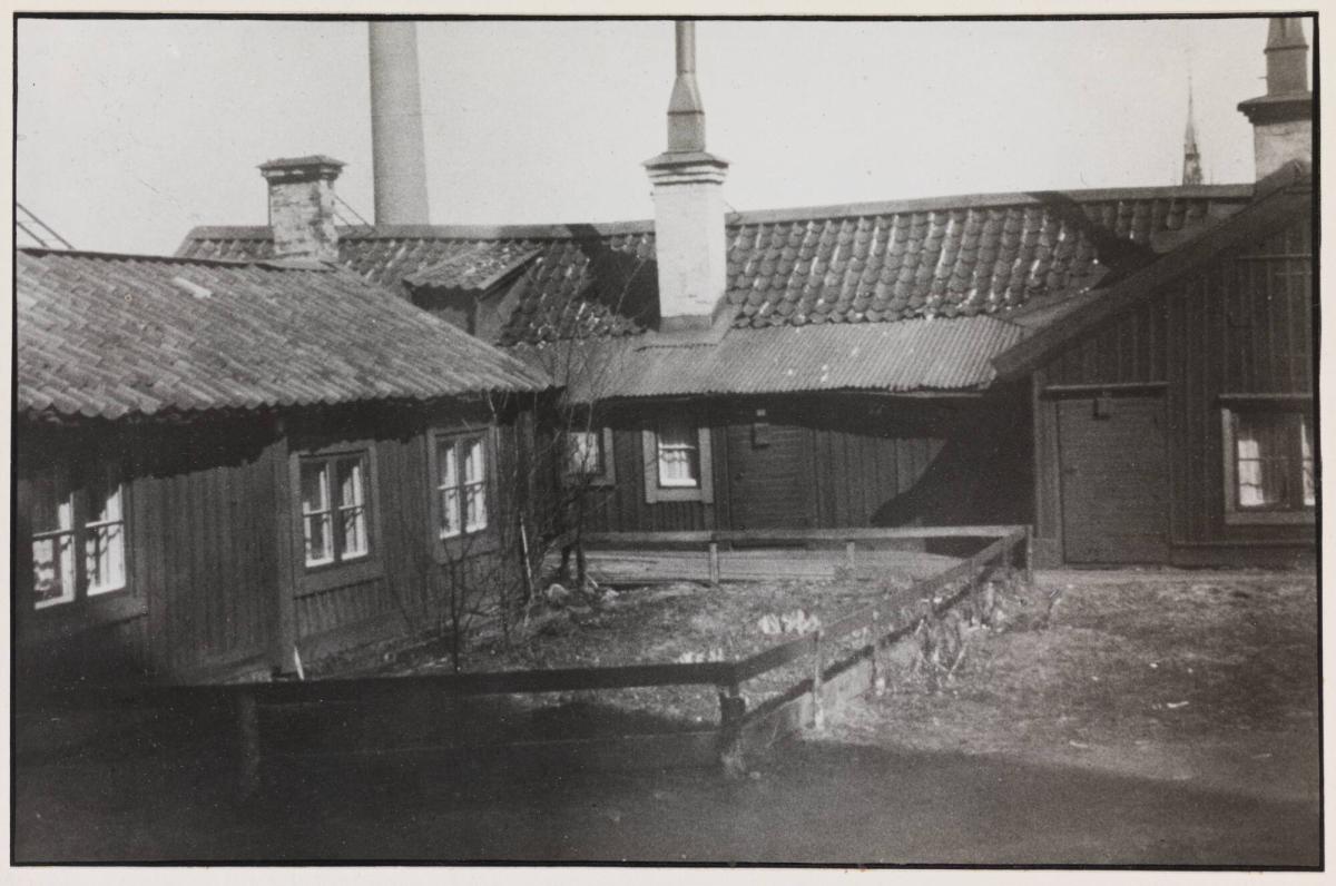 Kvarteret Isbrytaren sommaren 1931